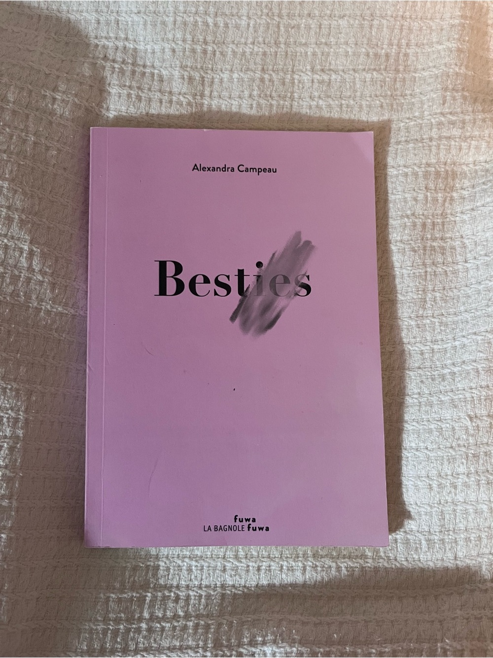 Besties Pink poem book
